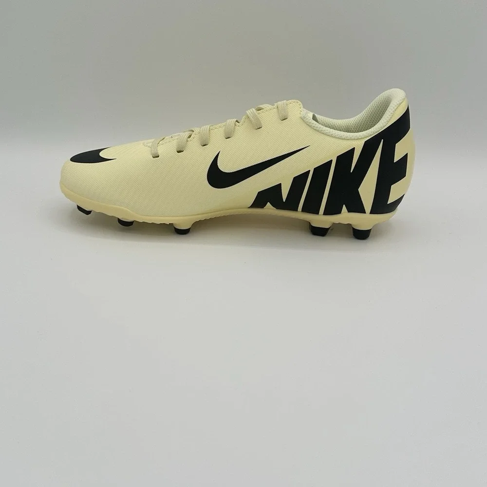 Nike Mercurial Zoom Vapor 15 Club FG Lemonade Cleats DJ5958-700 Youth Sz 5.5/ 7W